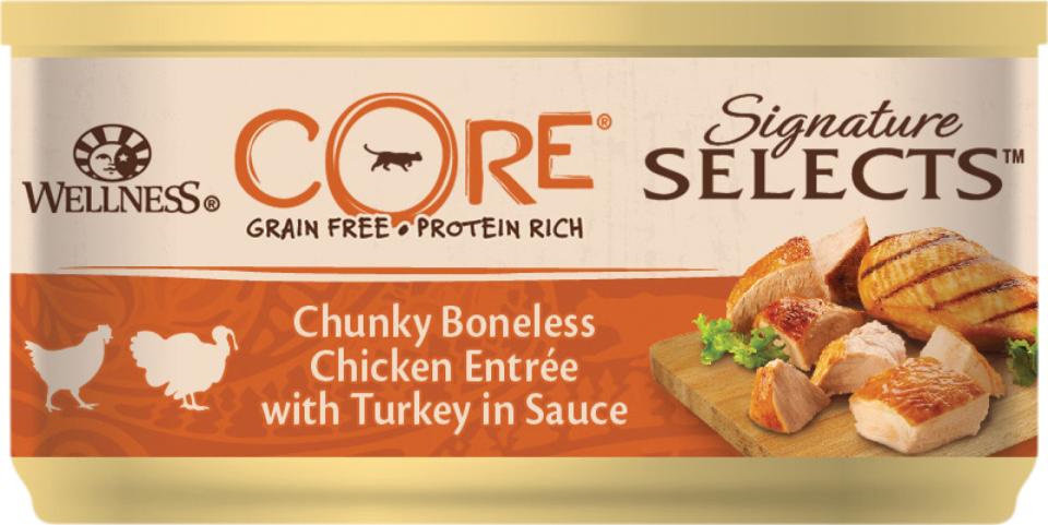 CORE Sig.Selects Chunky Boneless Chicken w/Turkey in Sauce