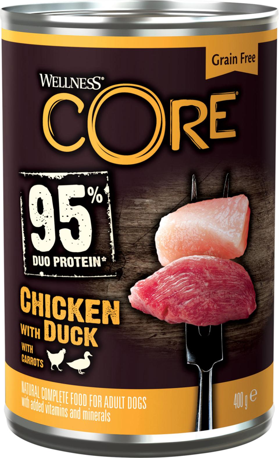 CORE 95 Chicken with duck and carrots