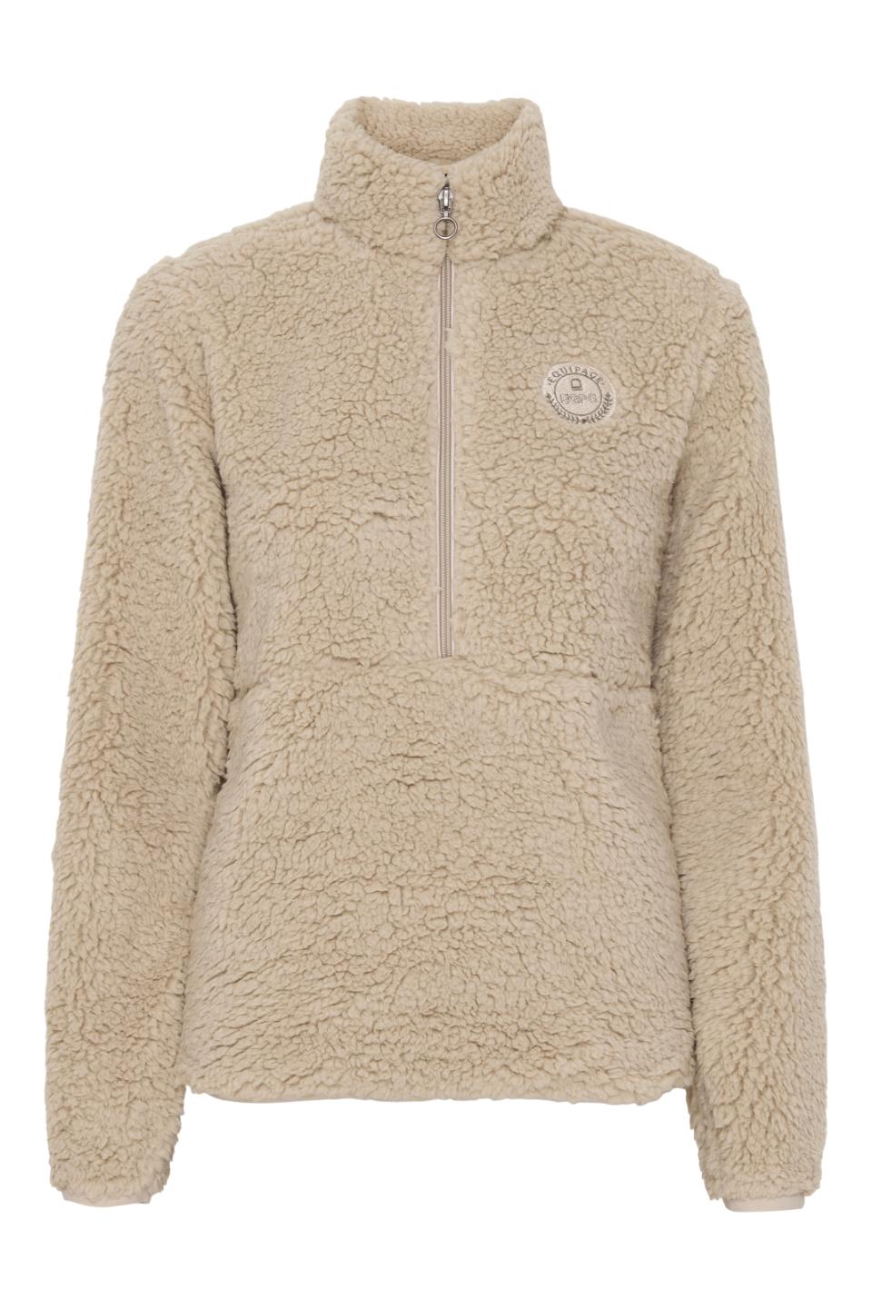 Equipage Joelle Half-zip Teddy Reitjacke