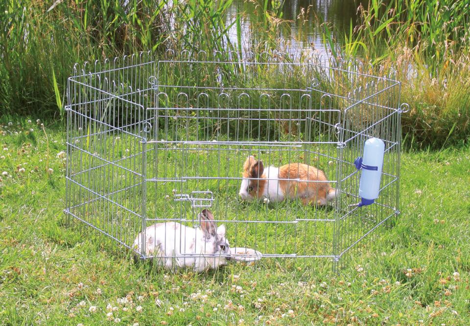Trixie Natura Løpegård til gnagere 6 kantet