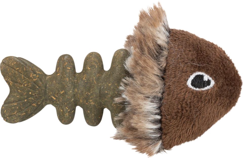 Jolly Paw Fish, plush, catnip