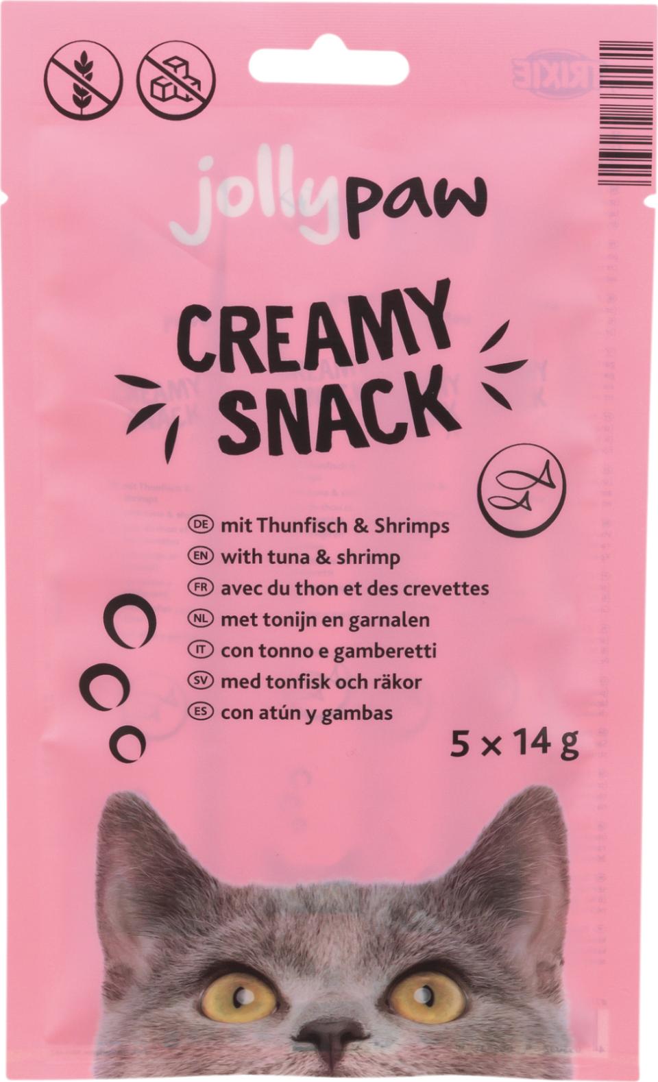 Jolly Paw Creamy Snacks (tuna & shrimp)
