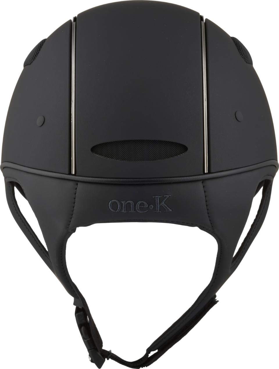 One K Defender Pro Reithelm - Chromfront, Chrom Pipe