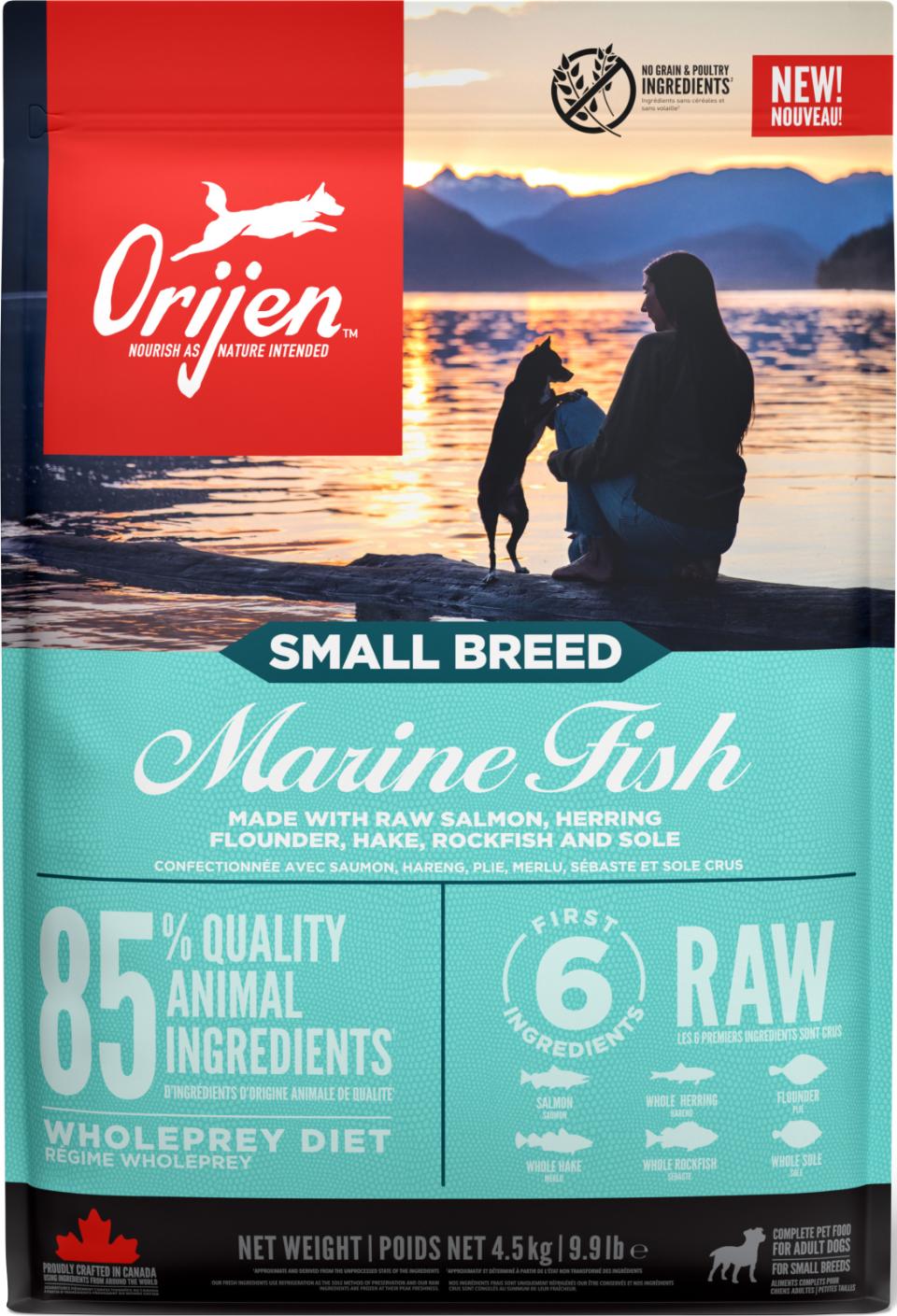 ORIJEN DOG Adult Small Breed Marine Fish