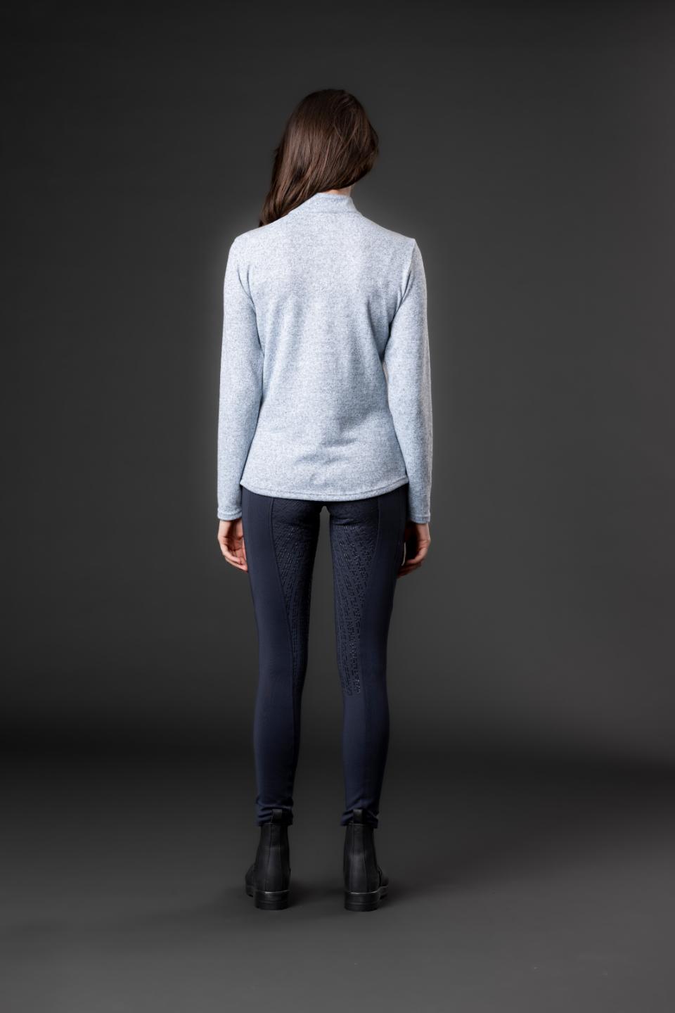 Equipage Stacey langärmeliges Reitshirt mit halbem half-zip