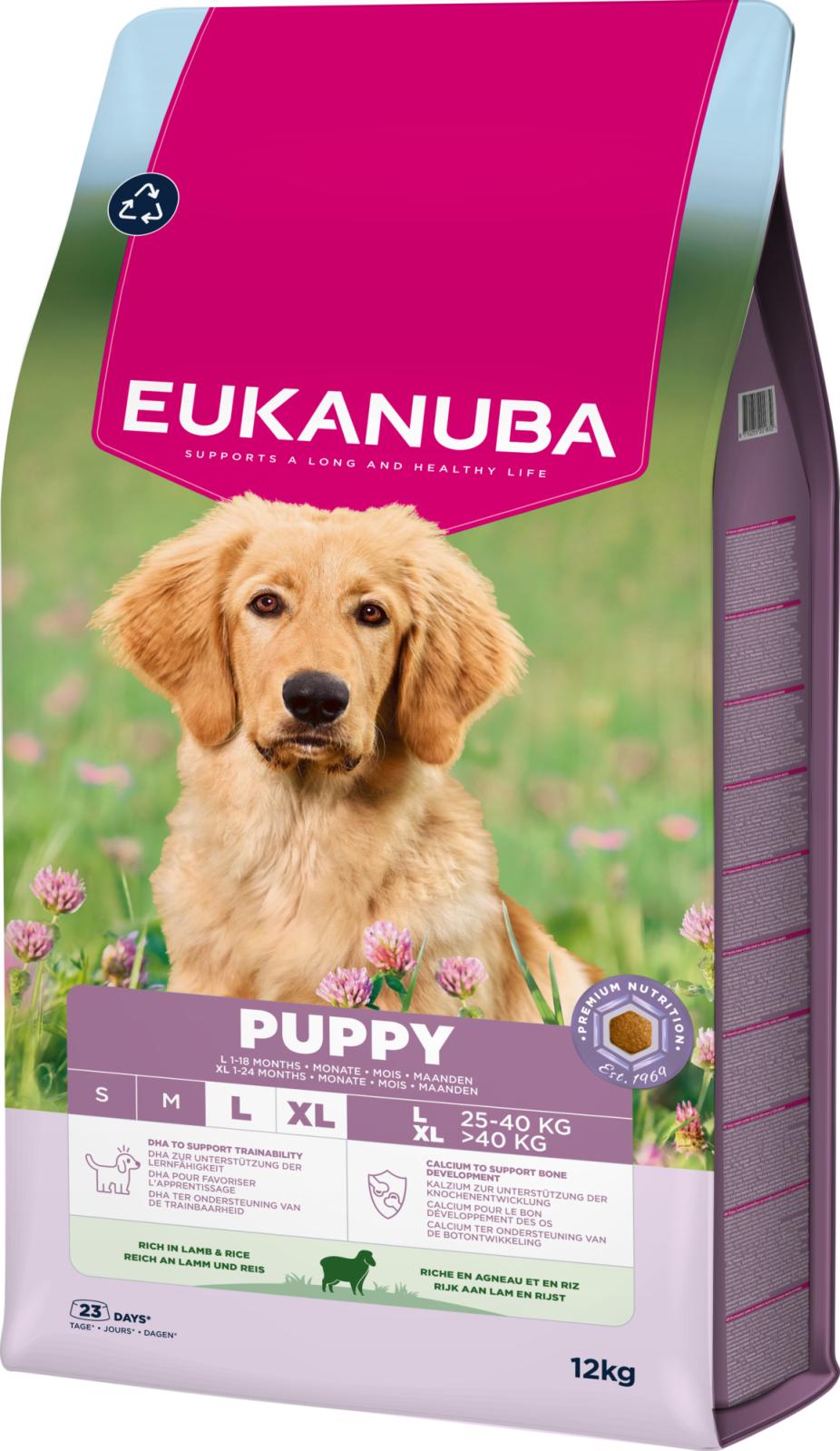 EUKANUBA Puppy Large Breed Lamm & Ris