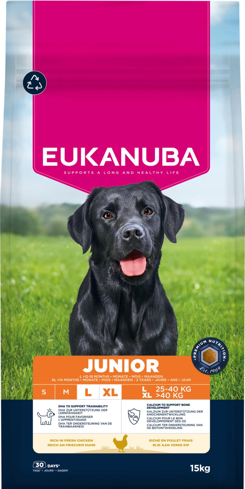 EUKANUBA Junior Large Breed Chicken