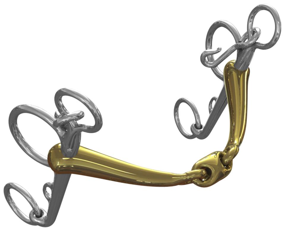 Neue Schule PONY TRANZ LOZENGE T10mm, PELHAM 5 cm