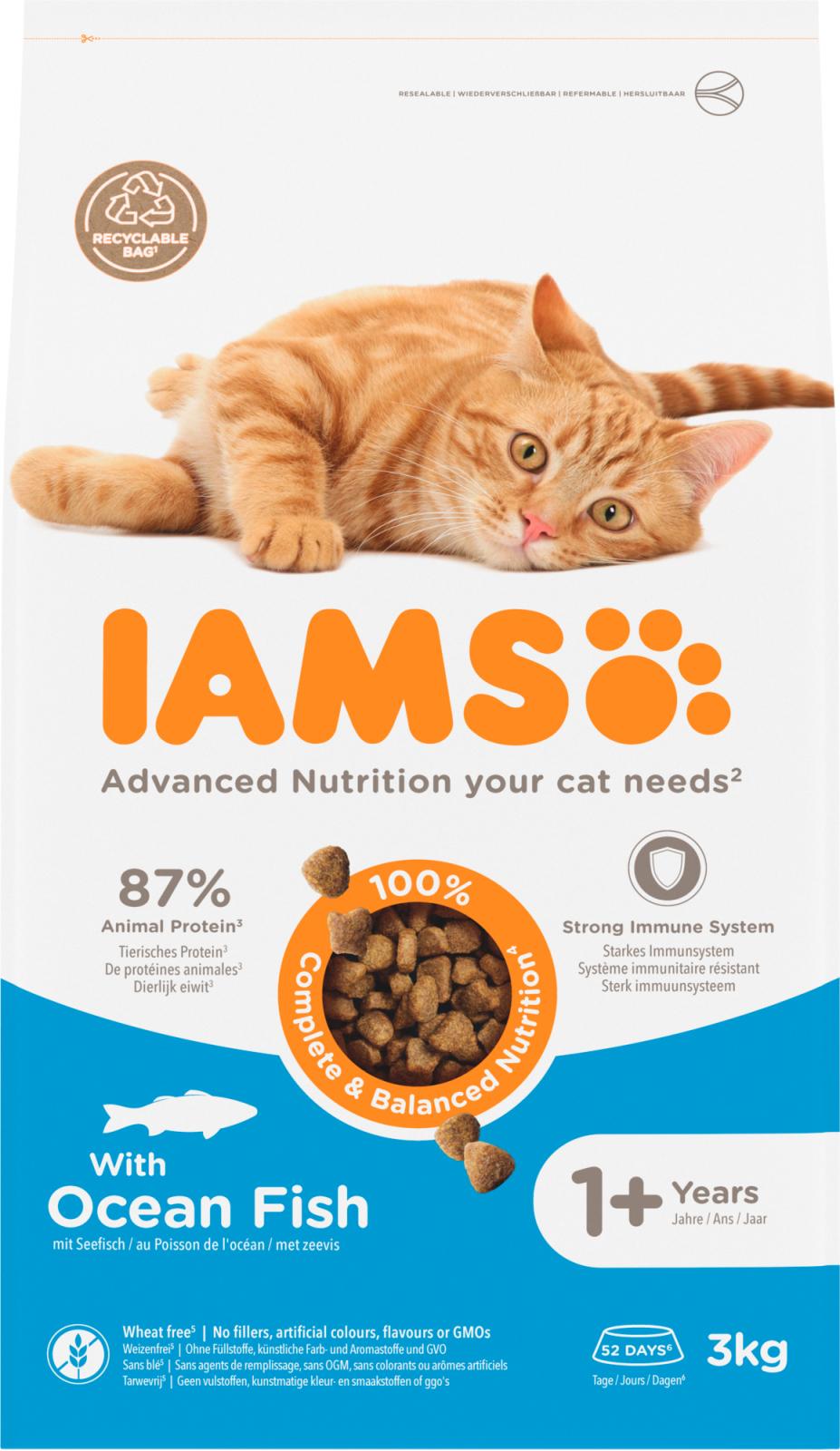 IAMS CAT Vitality Adult havfisk