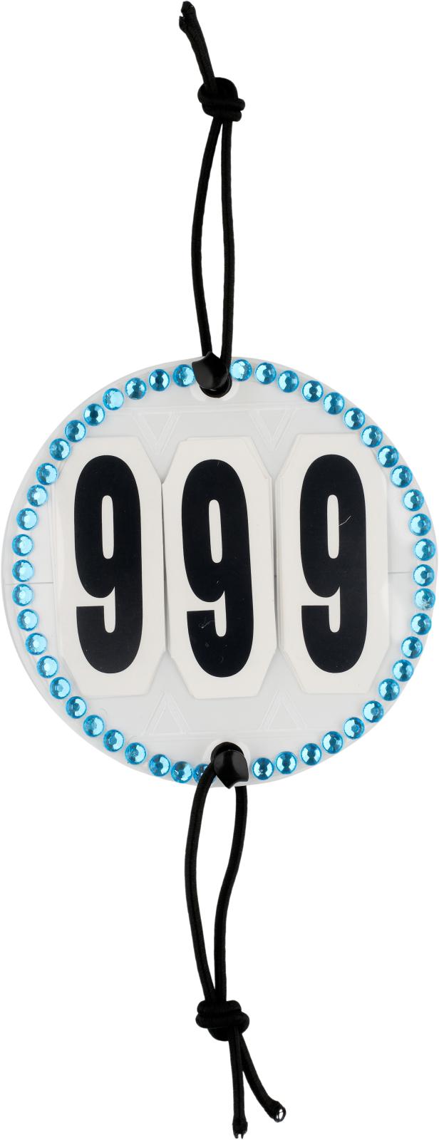 HorseGuard Competition number w/crystals