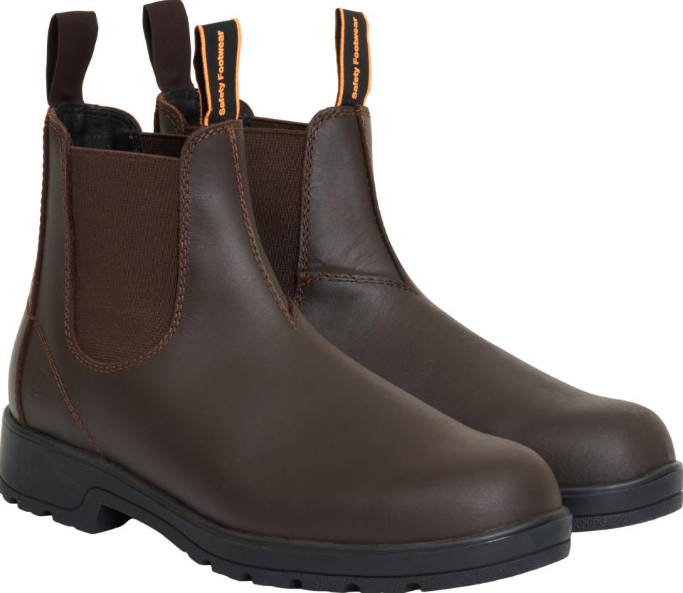 Equipage Vesper ridstövlar med stålhätta, brun