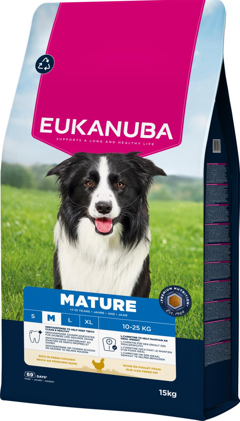 EUKANUBA Mature Medium Breed Chicken