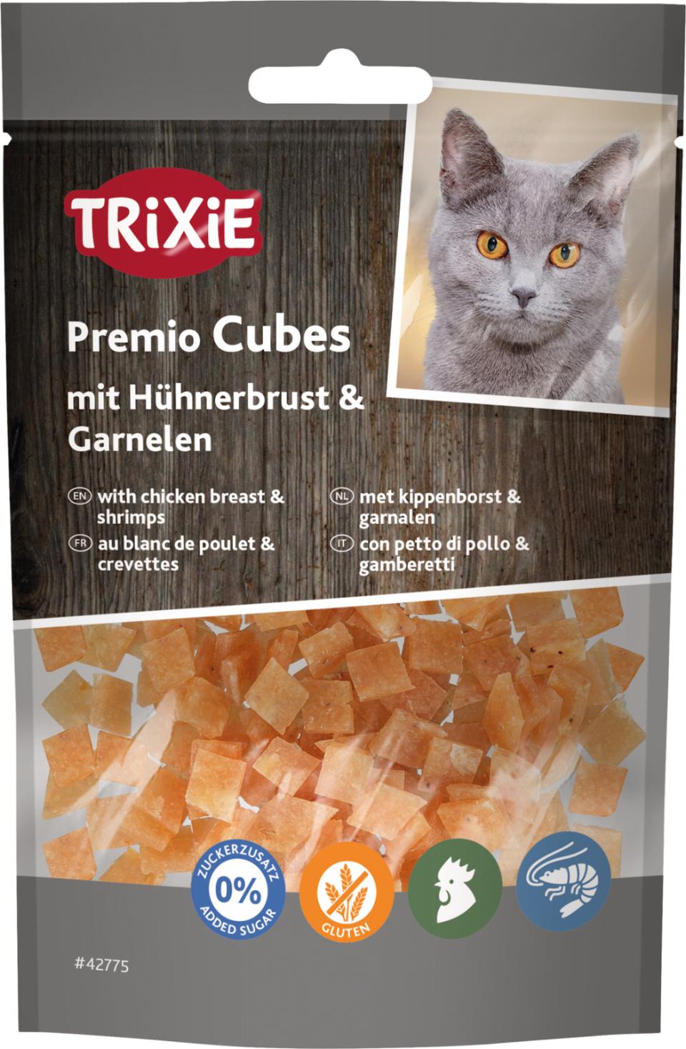 Trixie Premio Cubes med kyllingebryst og rejer