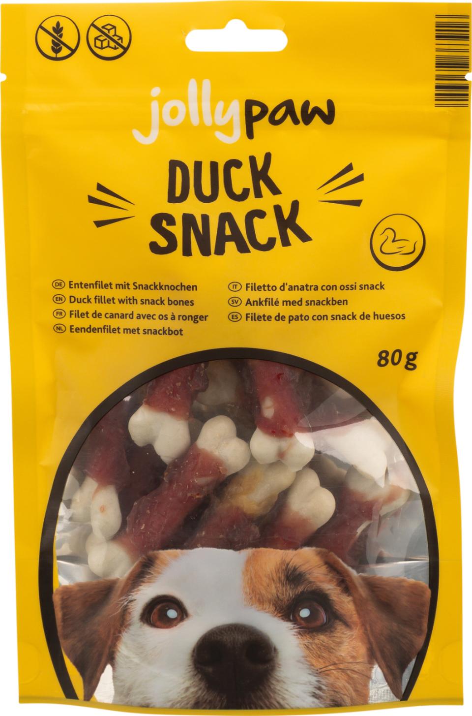 Duck Snack, duck fillet with snack bones