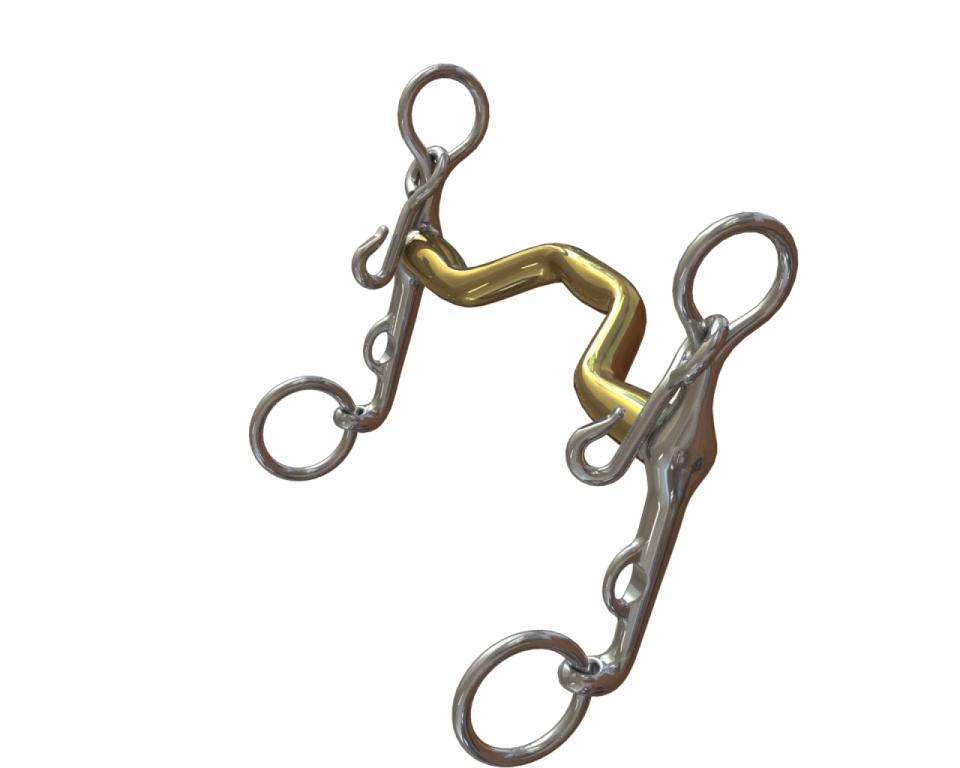 Neue Schule Kandarbid WARMBLOOD T14mm, 5 cm sidestang