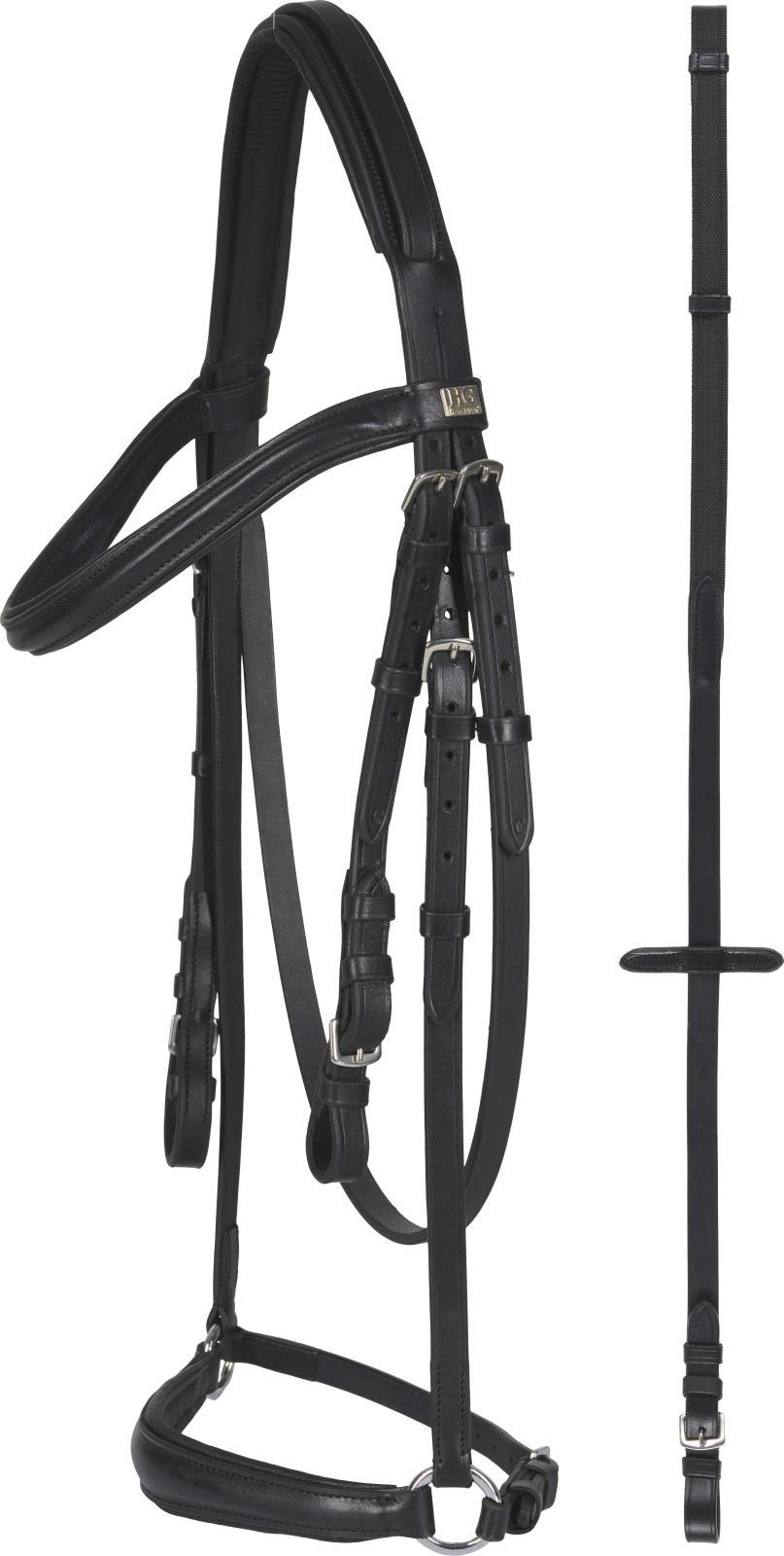 HorseGuard Cheval bridle w/ drop noseband