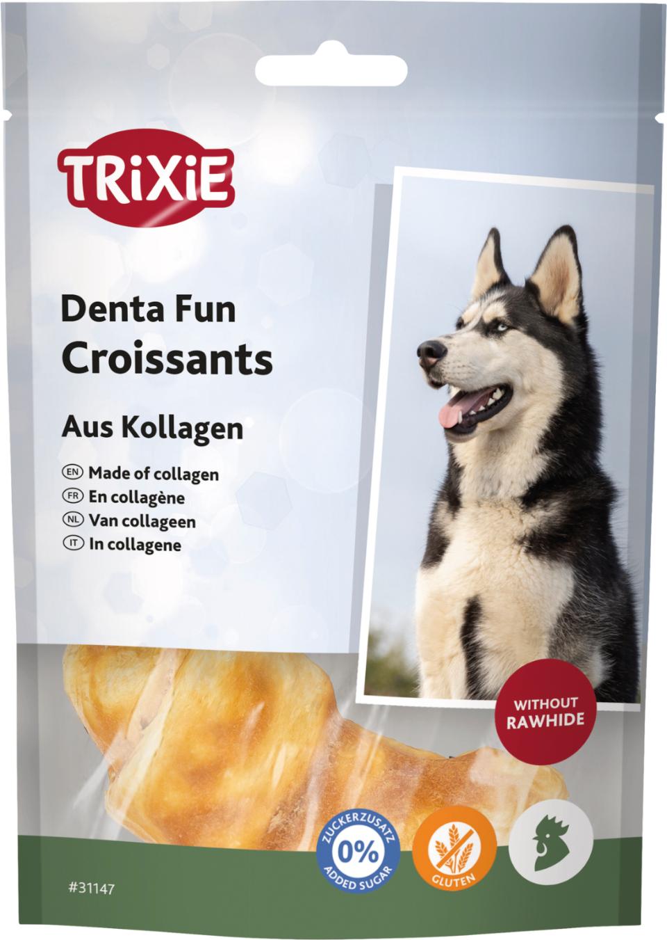 Trixie Denta Fun Croissants, collagen med kylling