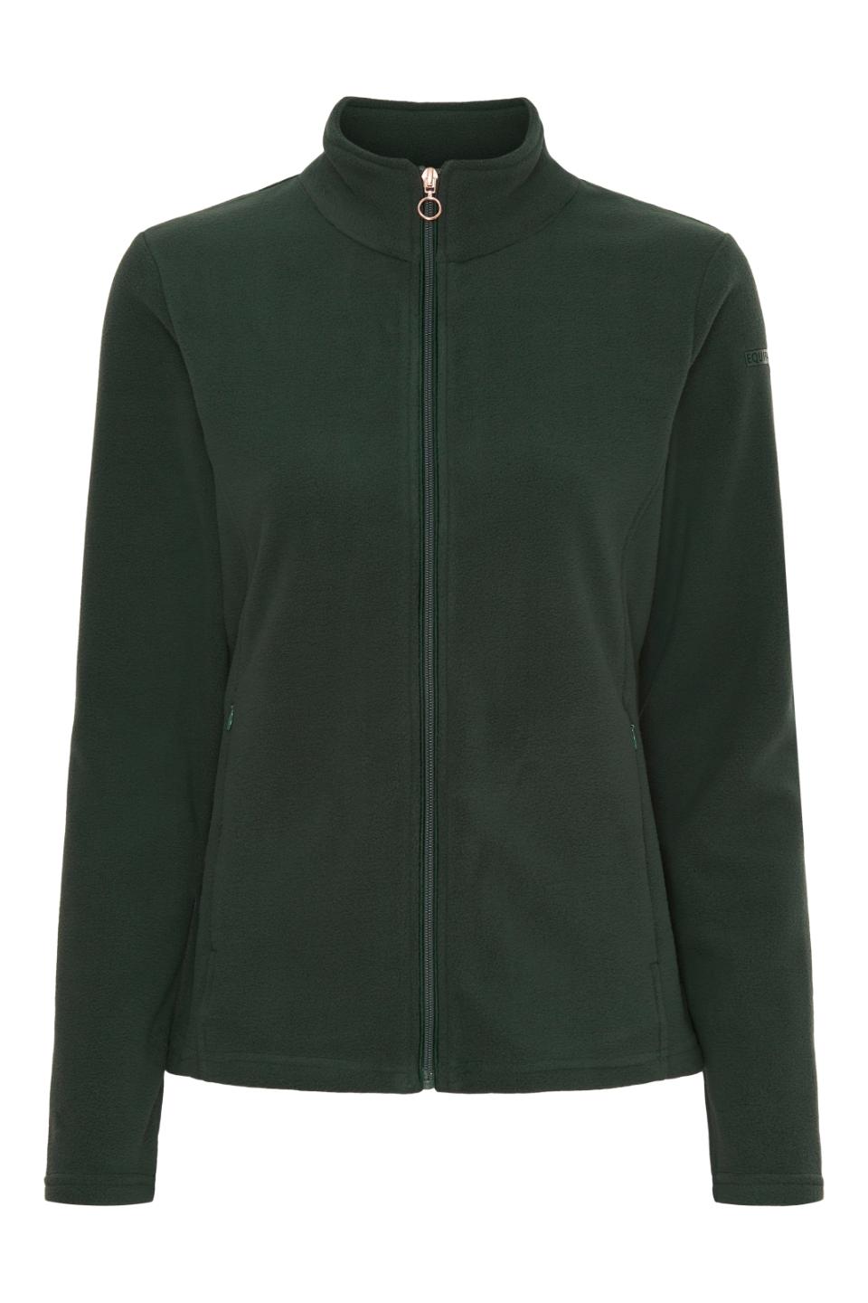 Equipage Gilly fleece cardigan för ridning