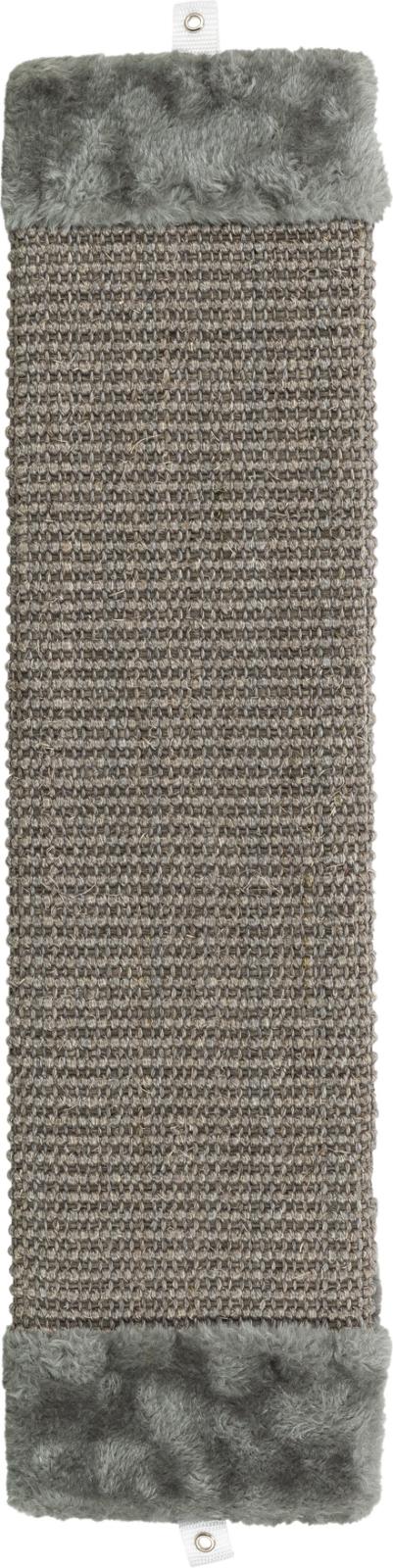 Scratching board with plush