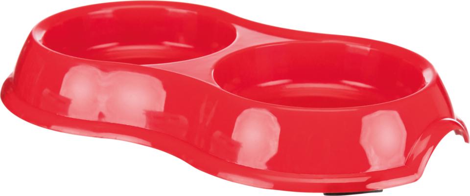 Kunststoffnapf, doppelt