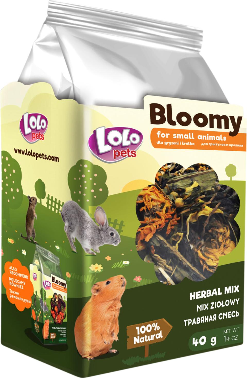 Bloomy Herbal Mix for rodents and rabbits