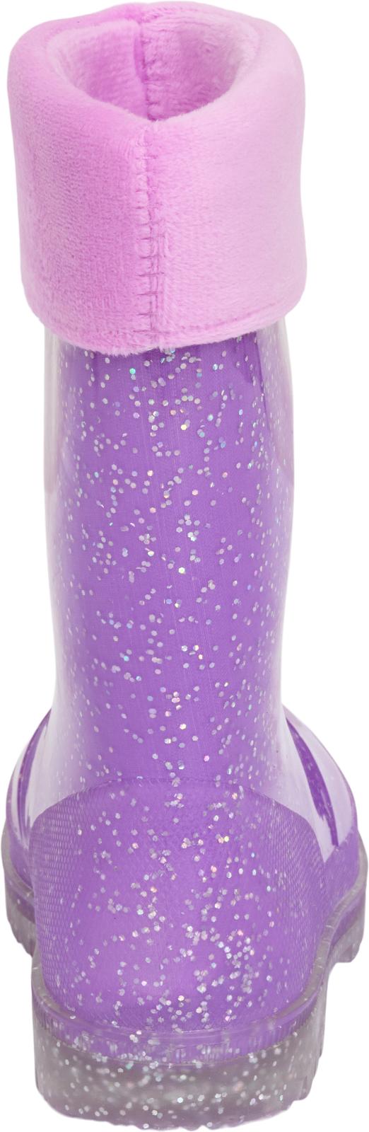 Equipage Light glittriga gummistövlar för barn
