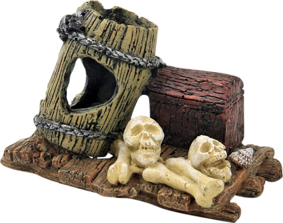 4FISH tunna och dödskallar