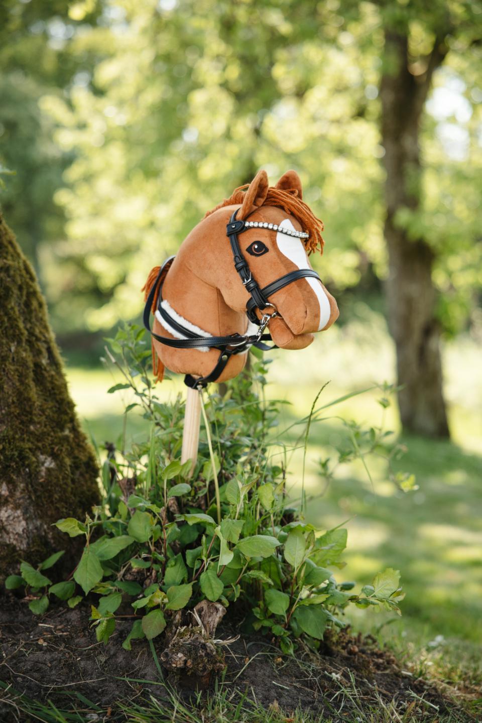 My Hobby Horse-martingal, svart