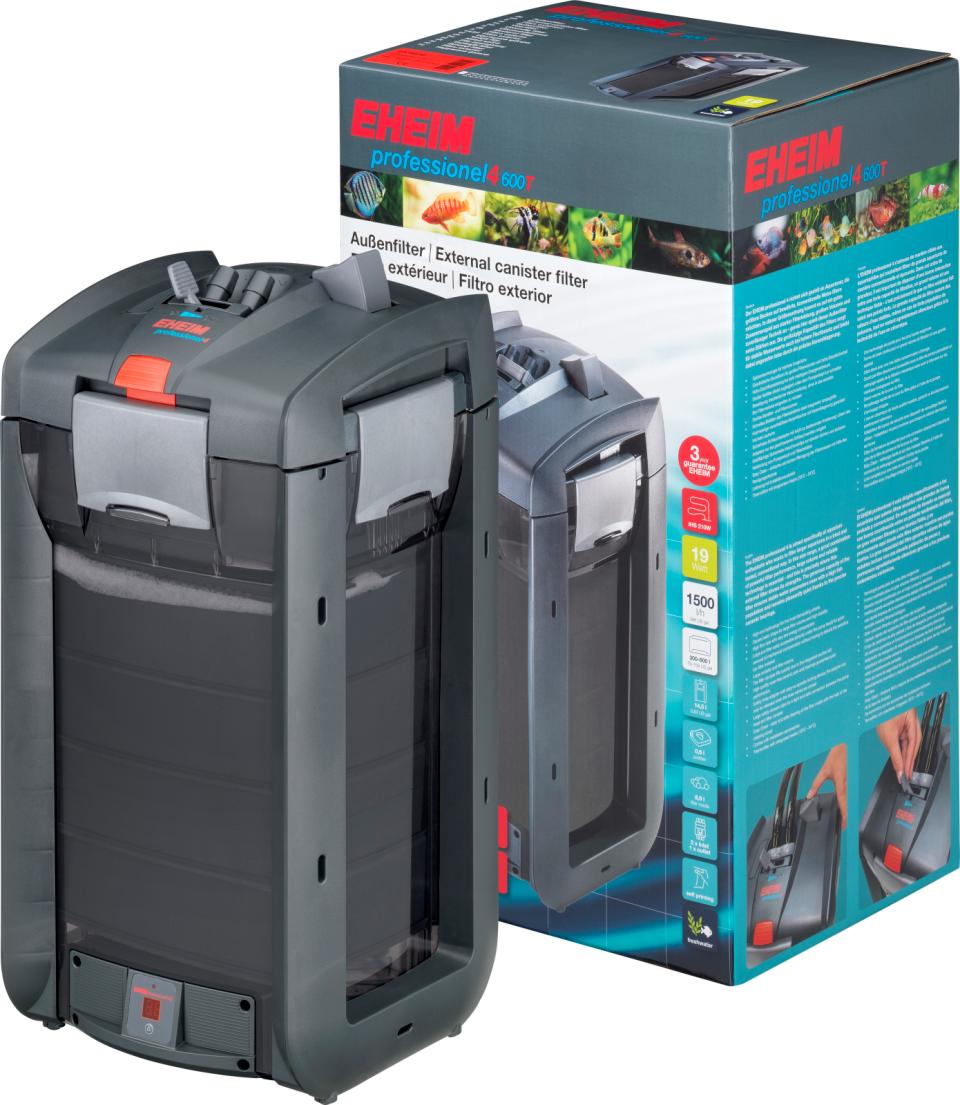 EHEIM professionel 4 udvendigt filter med termofilter - 600T