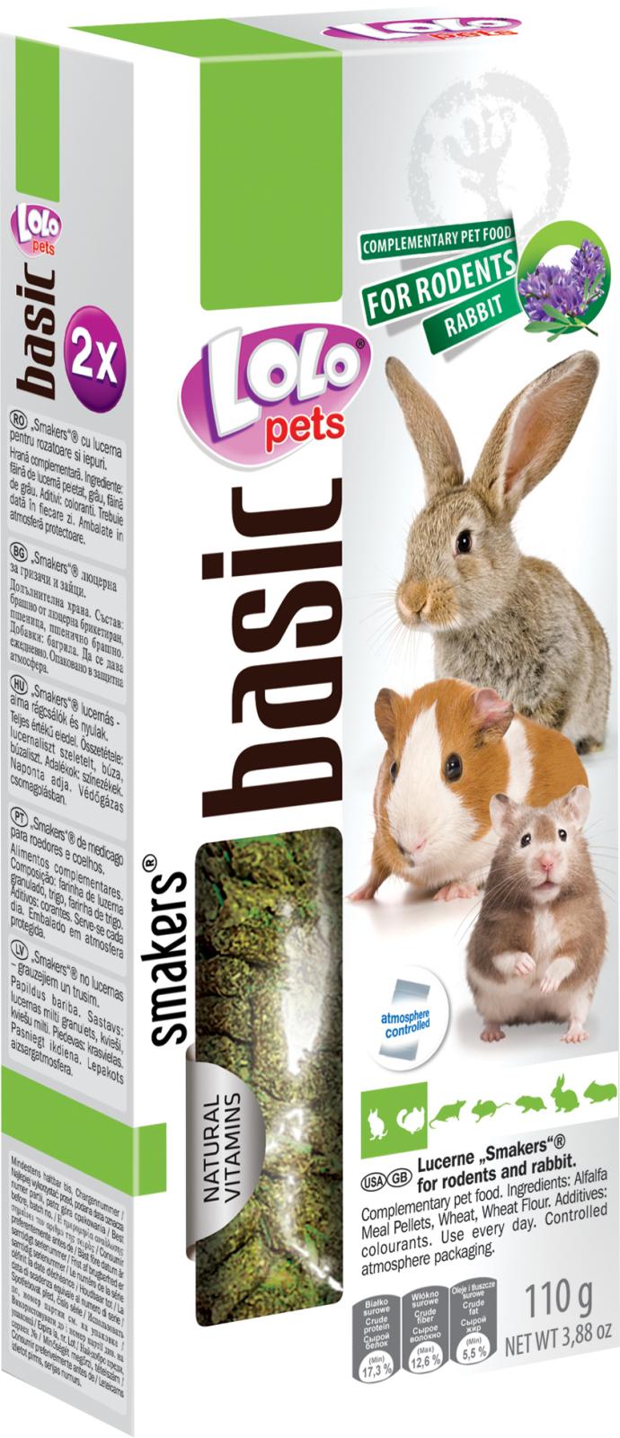 Lolo Pets Frøstænger gnaver/Kanin m. lucerne