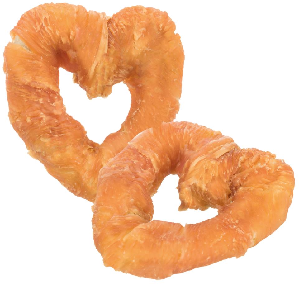 Trixie DENTAfun Herz mit Huhn umwickelt