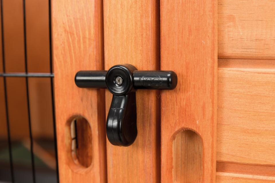 Small Animal Hutch with Enclosure