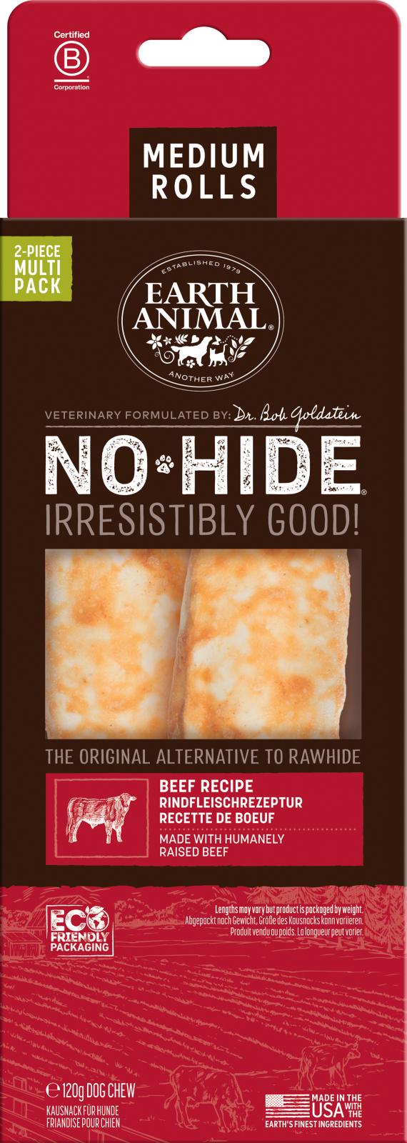 No-Hide Beef Chews - 2/pk