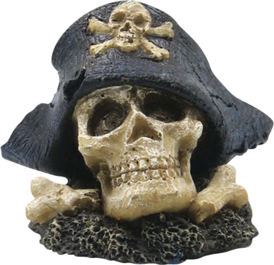 4FISH Dödskalle med pirathatt