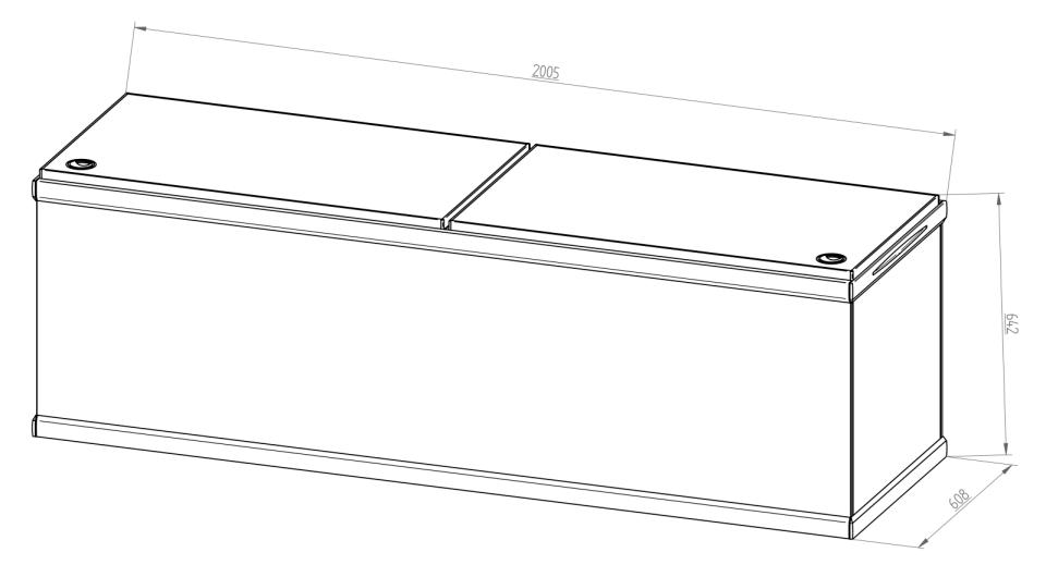 AkvaStabil MOVE aquarium - 720 liters