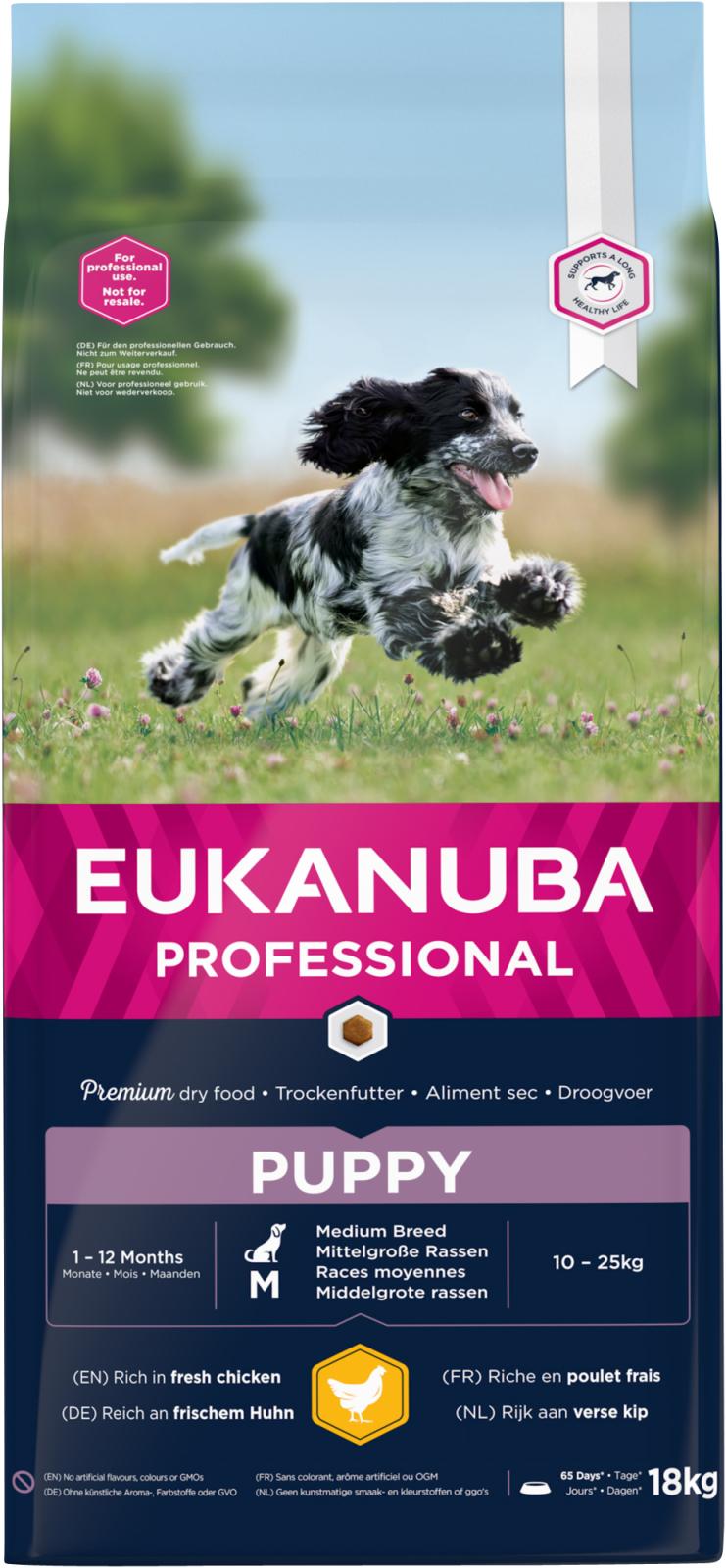 EUKANUBA PRO Puppy Medium Breed Chicken