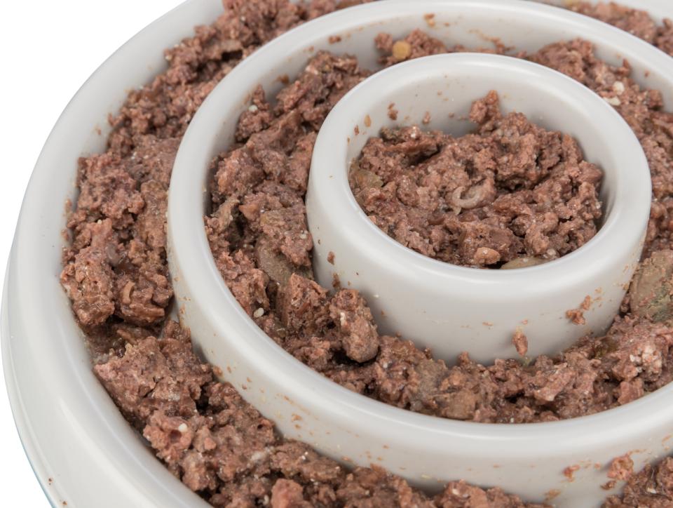 Slow Feeding bowl, plastic/TPR