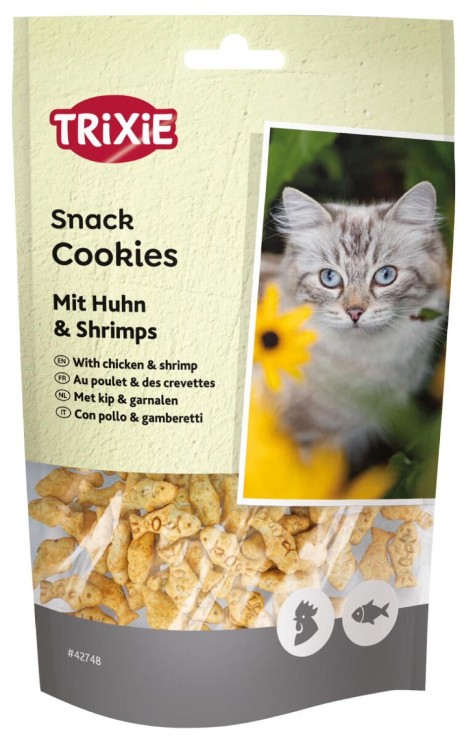 Trixie Cookies med kylling & rejer