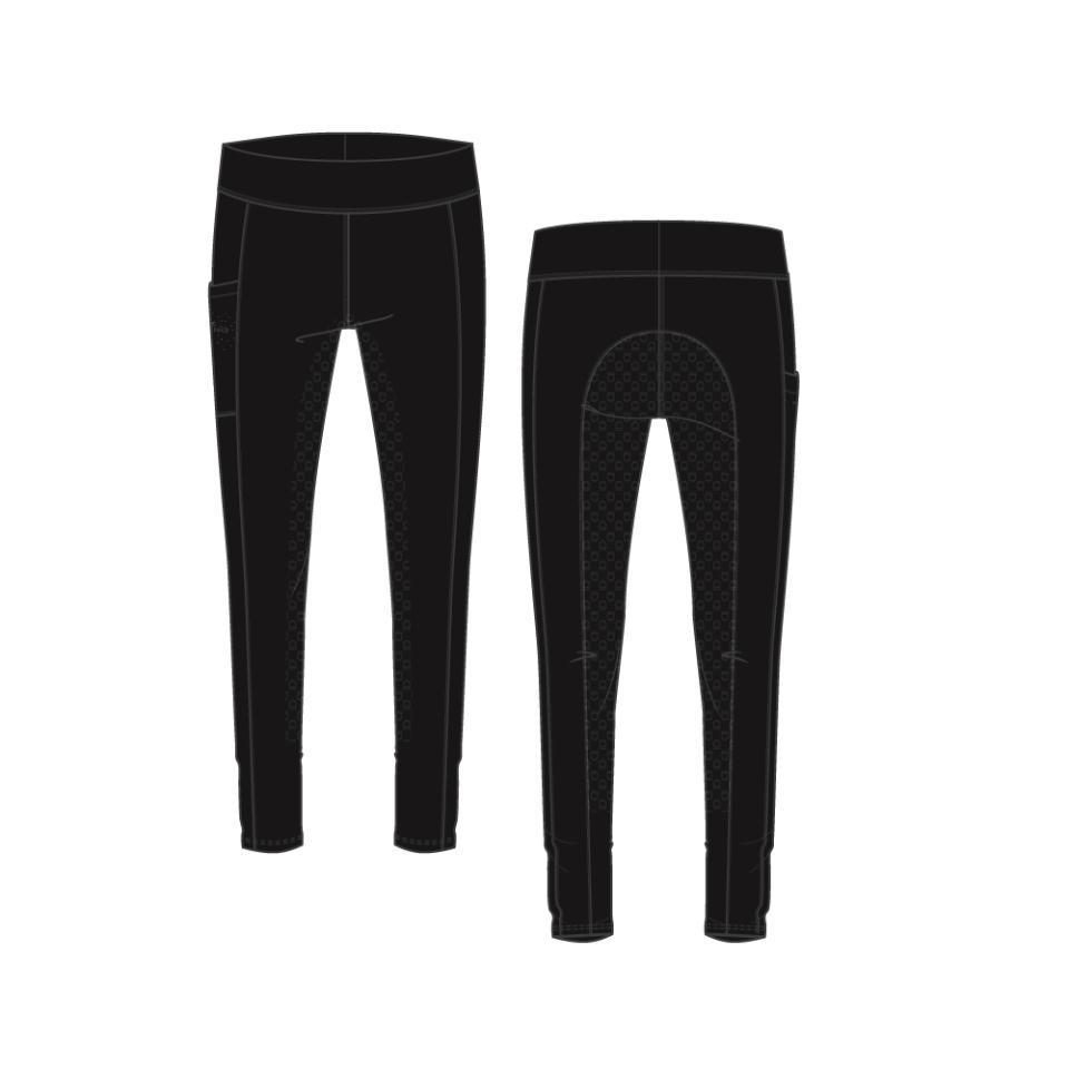 Equipage Sophia Winterreithose Vollbesatz für Kinder