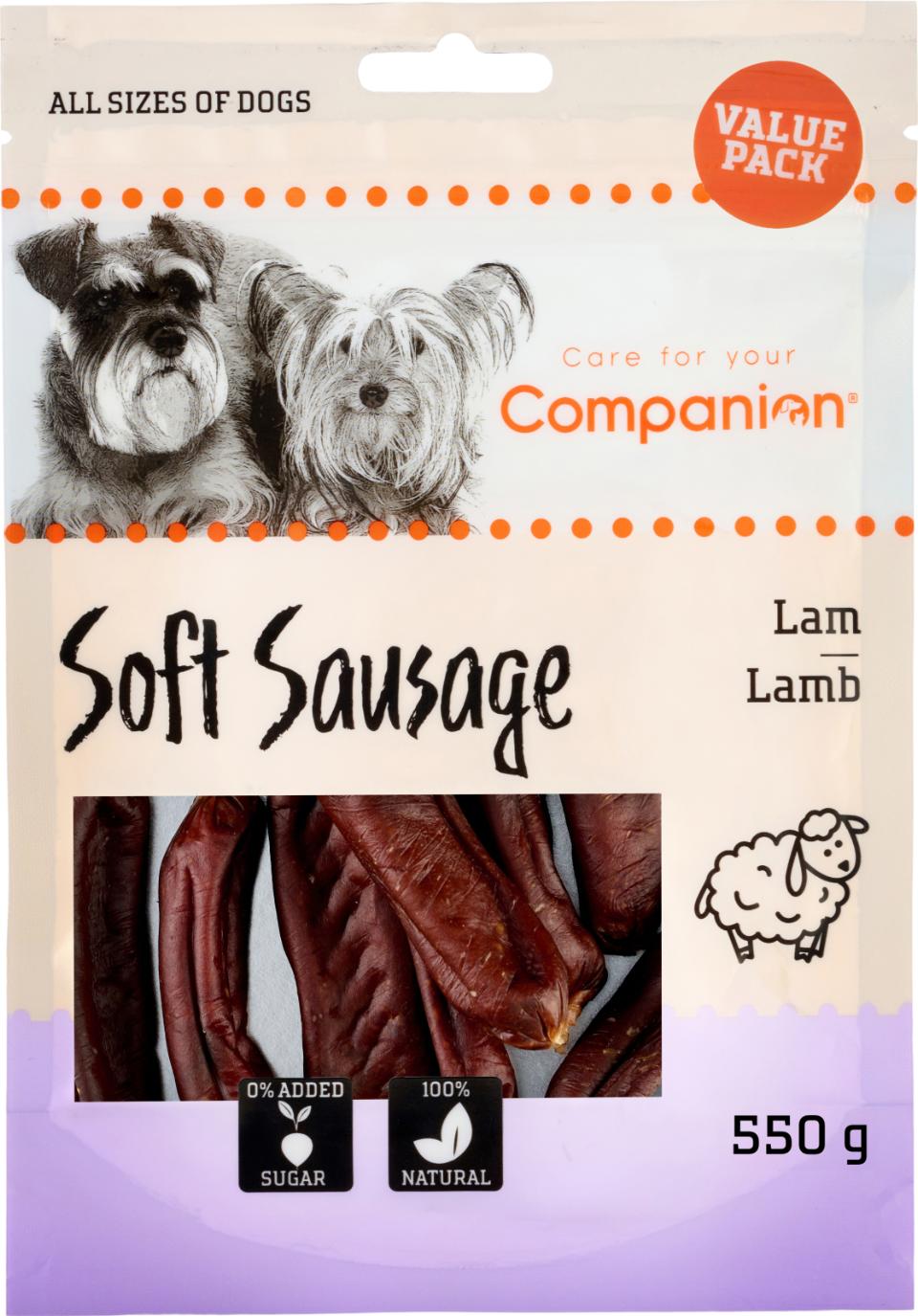 Companion Lamb Short Sausage (Value Pack)