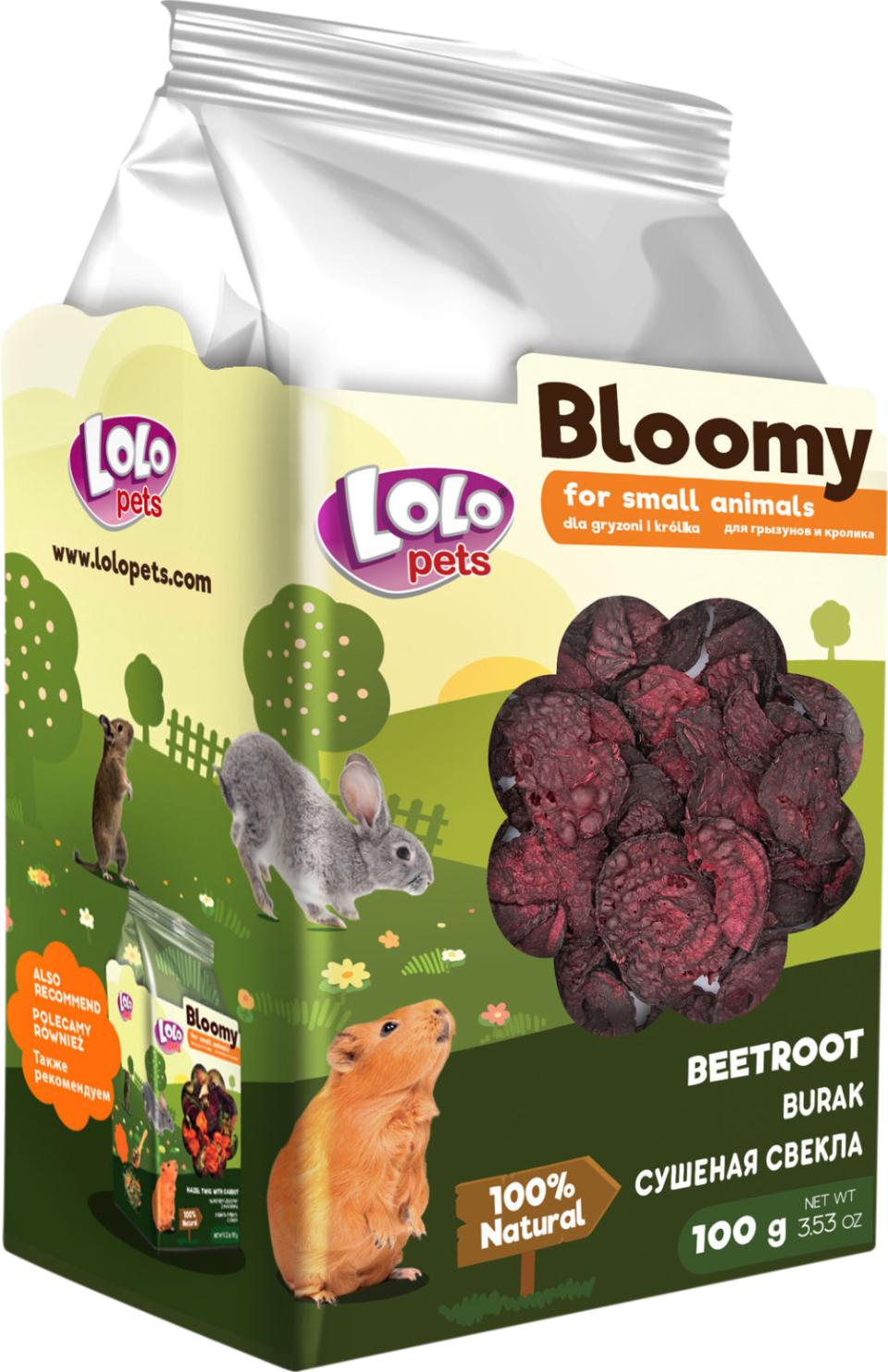Bloomy Beetroot for rodents and rabbits
