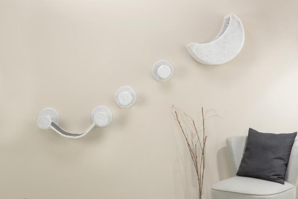 Wall set, plush, 4 parts
