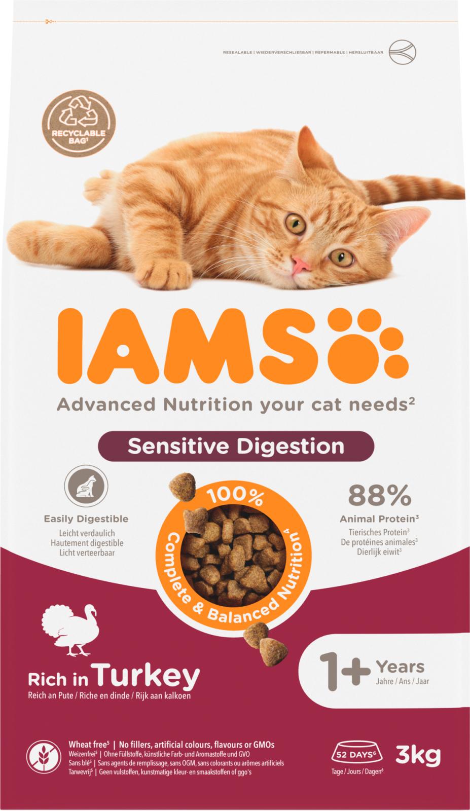 IAMS CAT Vitality Adult/Senior Sensitive Digestion