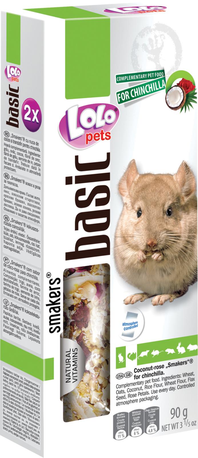 Smakers w. Cocnut and Rose, chinchilla