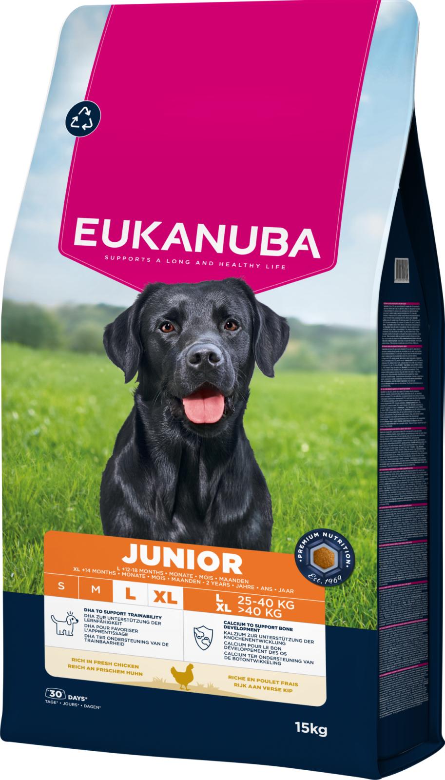 EUKANUBA Junior Large Breed Chicken