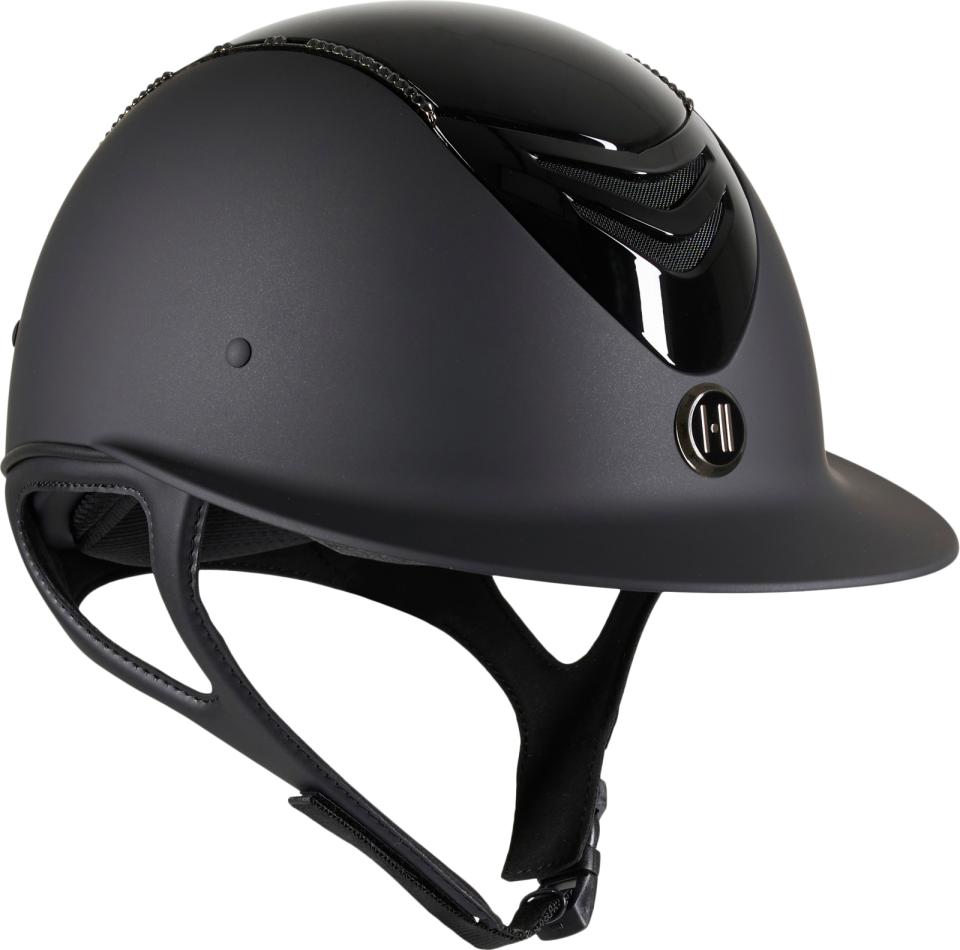 One K Avancé ridhjälm - blank ovansida, swarovski pipe