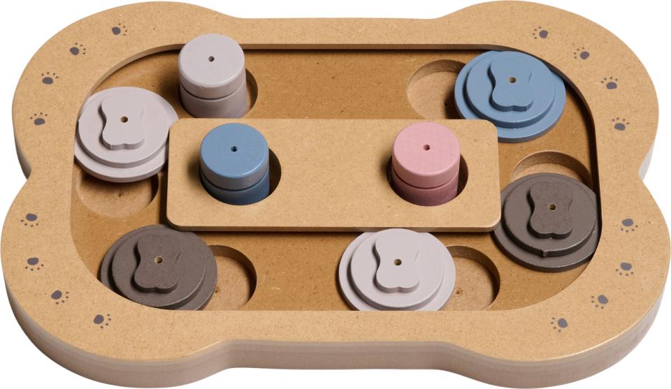 Companion wood puzzle toy - Bone shape
