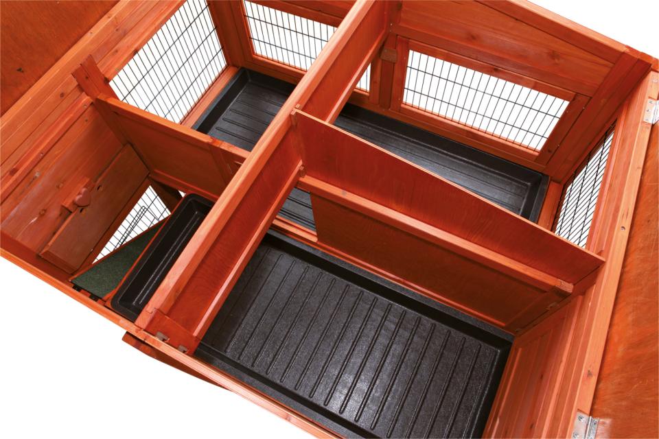 Small Animal Hutch XL with Enclosure