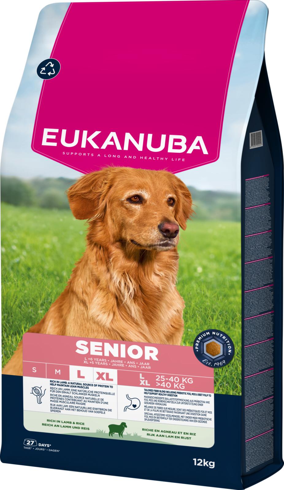 EUKANUBA Senior Large Breed Lamb & Rice
