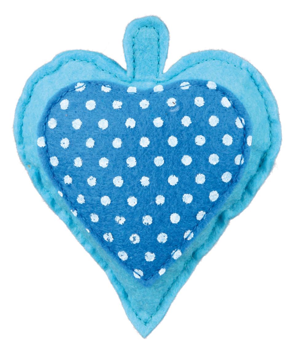 Baldrian-Herz, Filz/Stoff